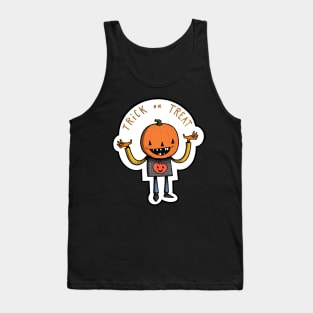 Trick or Treat Kid Tank Top